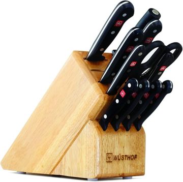 JUEGO DE CUCHILLOS WUSTHOF GOURMET DE 12 P