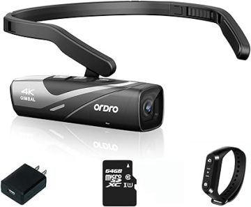 VIDEOCAMARA MONTADA EN LA CABEZA ORDRO EP8 4K